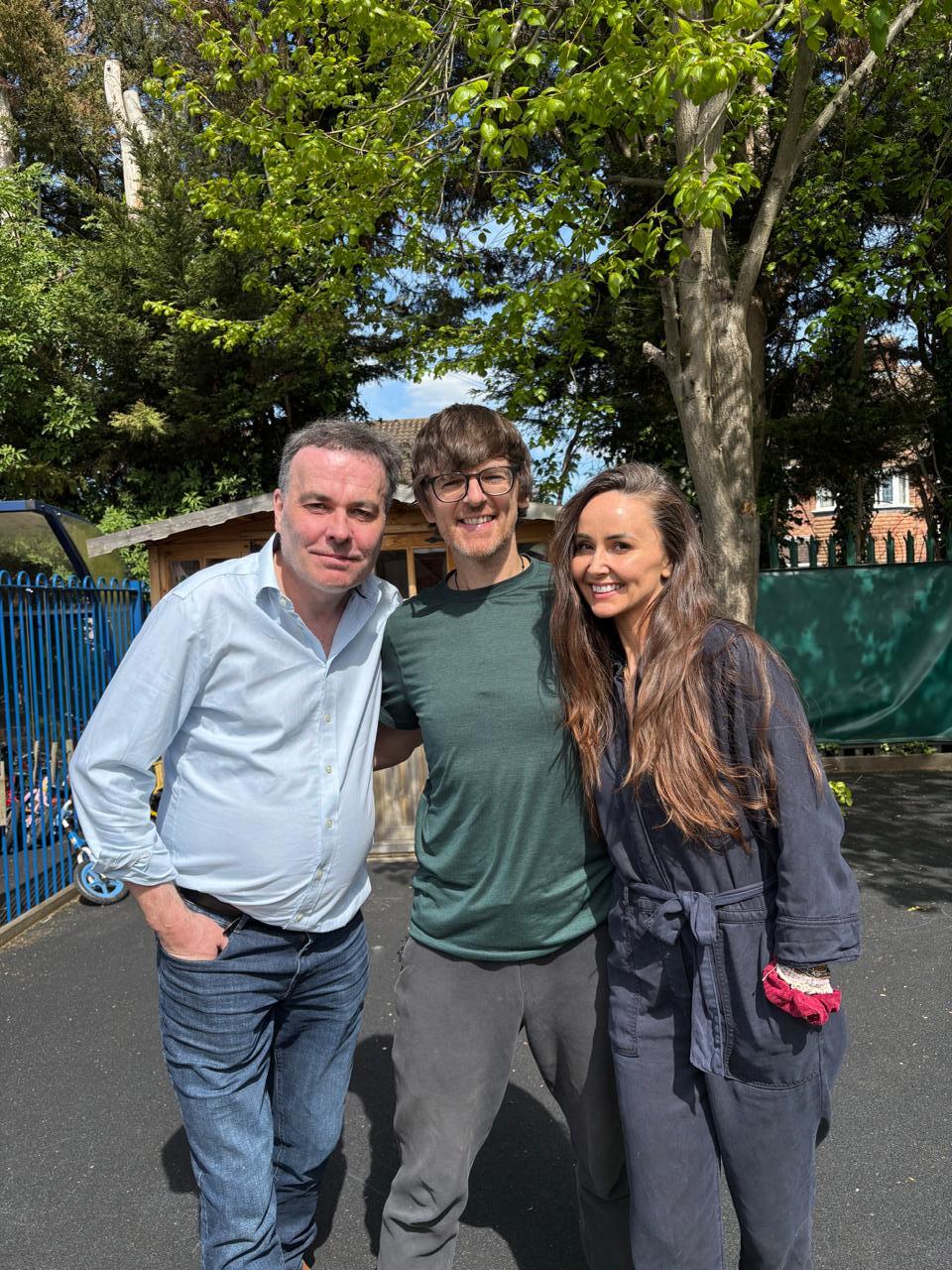 Andrew, David and Kelly - the founders of Lantern Arts CIC